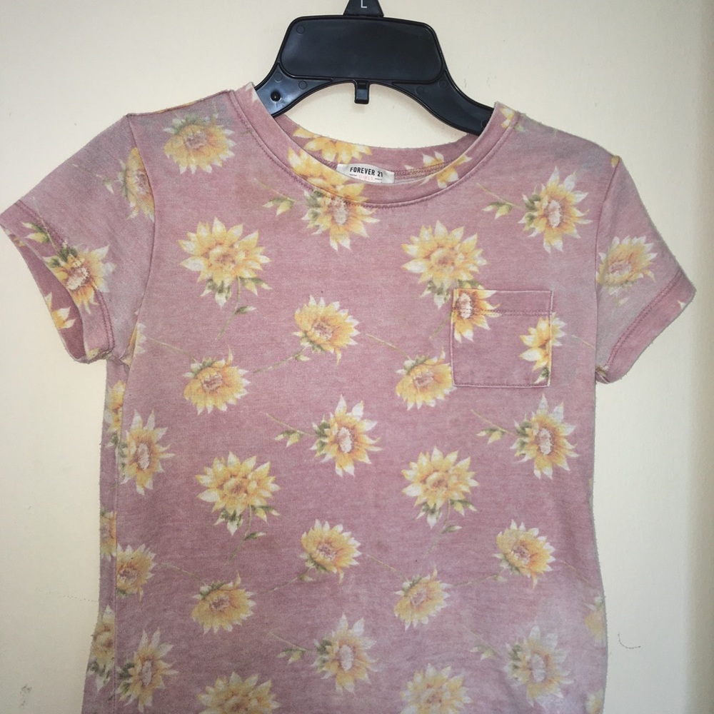 FOREVER 21 KIDS FLORAL SHIRT